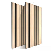Akustikpaneele 120 x 60cm 2er-Set Beige von Relaxdays