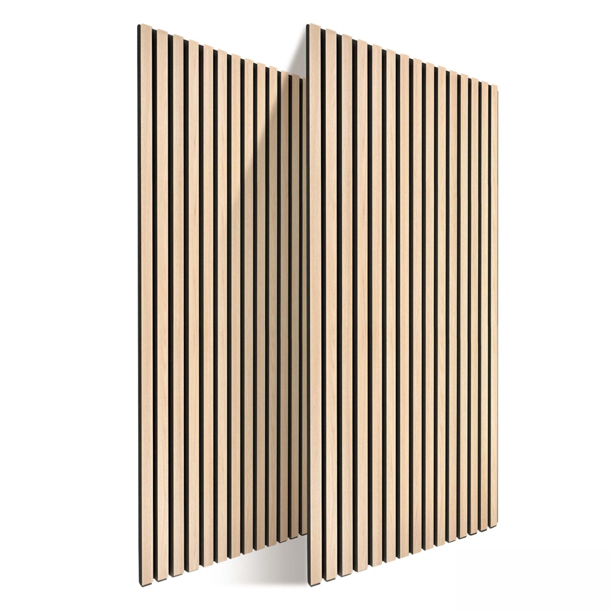 Akustikpaneele 120 x 60cm 2er-Set Beige von Relaxdays