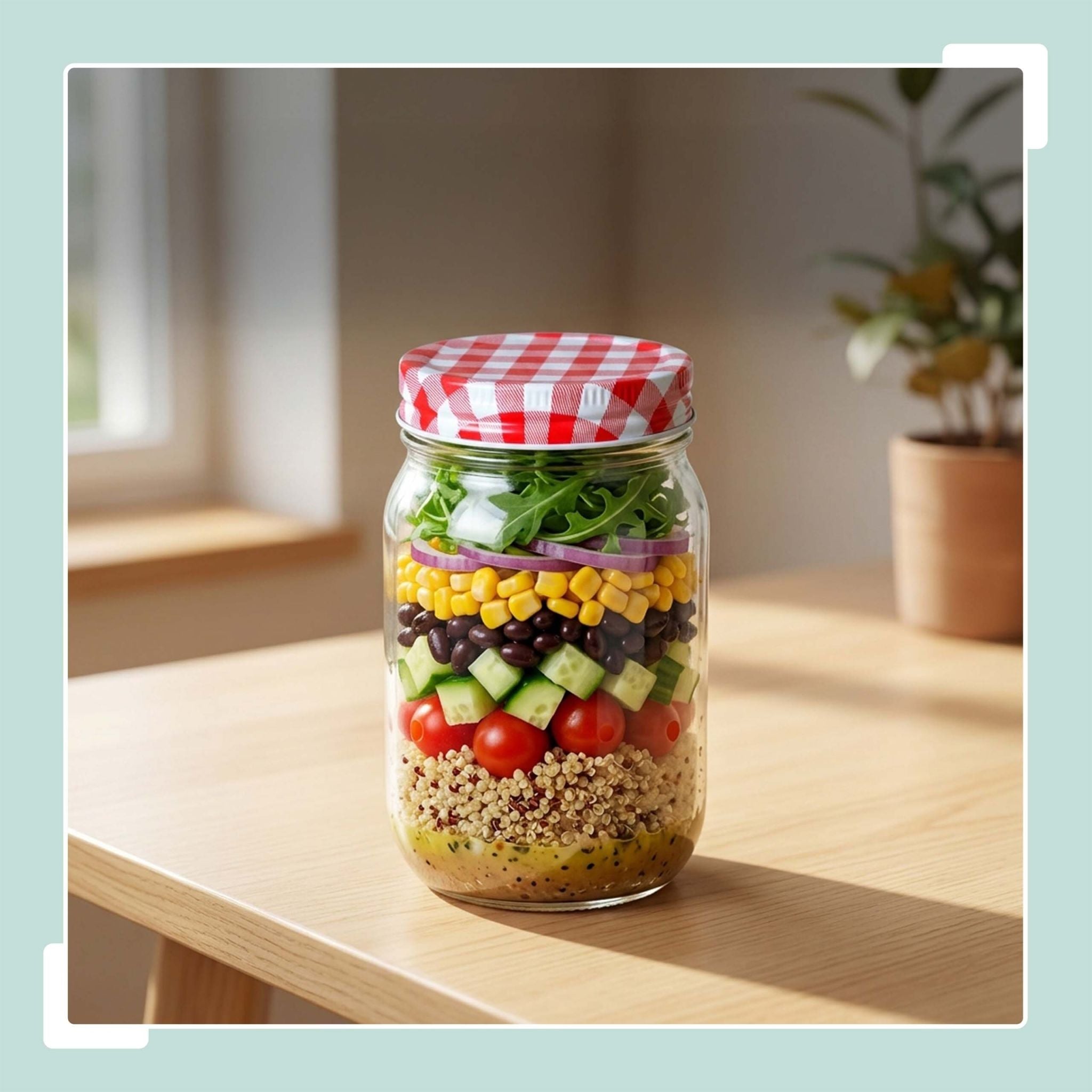 Einmachgläser-Set 400ml Twist Off Weiss-Rot-Transparent von Relaxdays