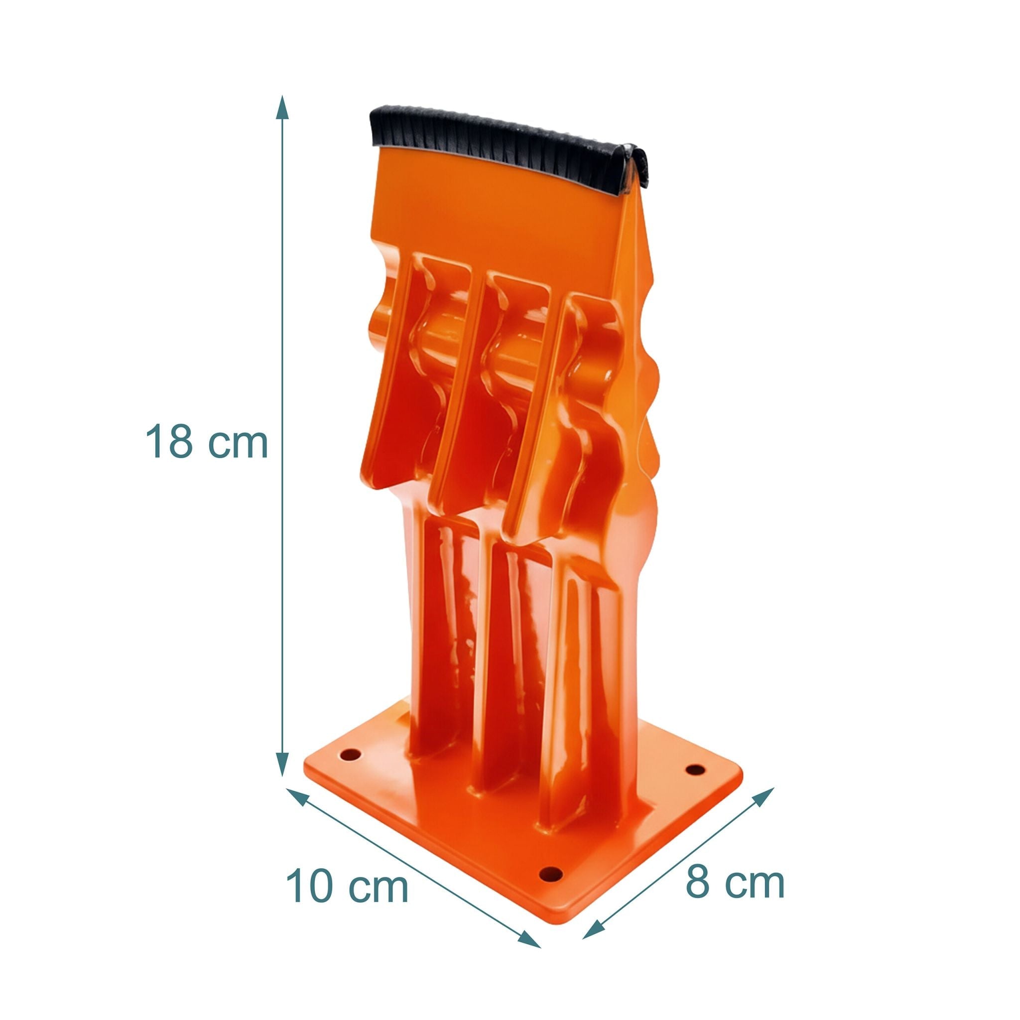 Manueller Holzspalter Orange von Relaxdays