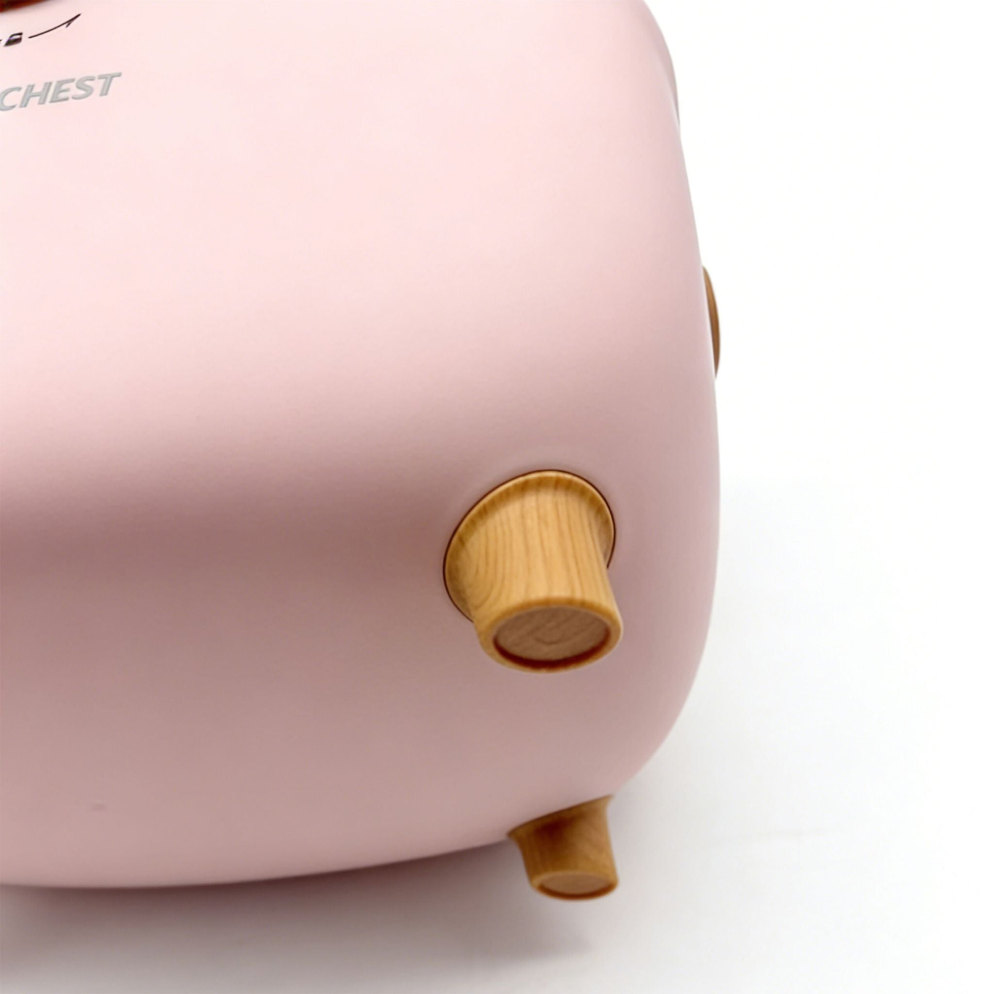 Medizinbox Kunststoff Hellbraun-Rosa von Relaxdays