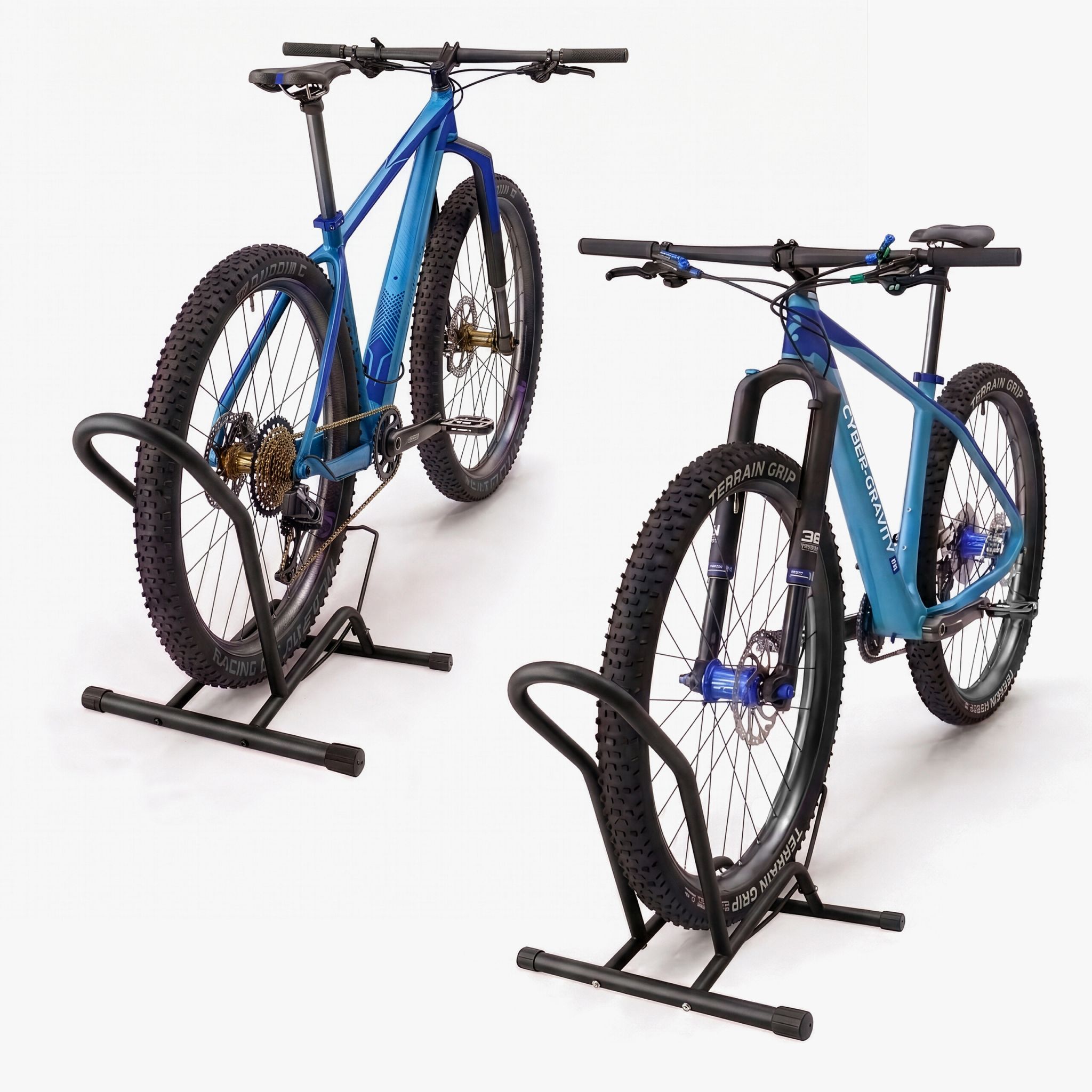 Fahrradständer bis 29 Zoll Schwarz von Relaxdays