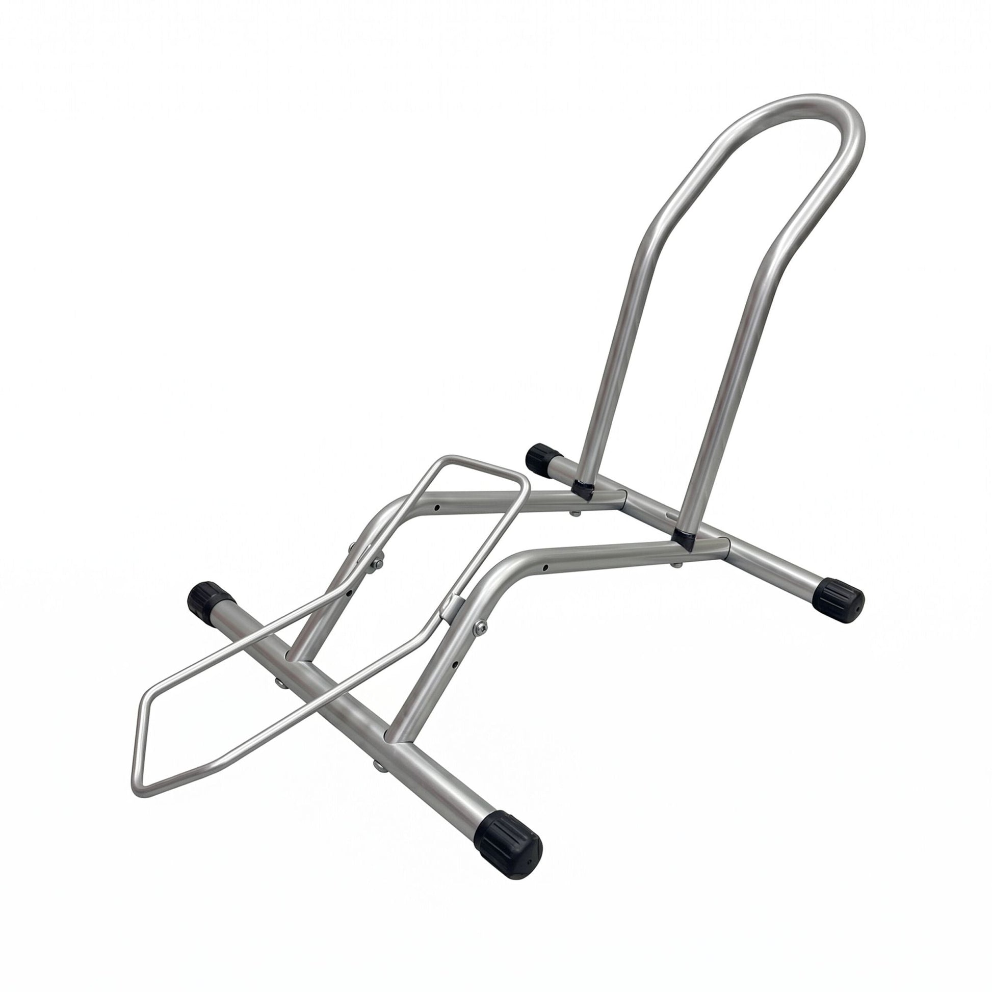 Fahrradständer bis 29 Zoll Schwarz-Silber von Relaxdays