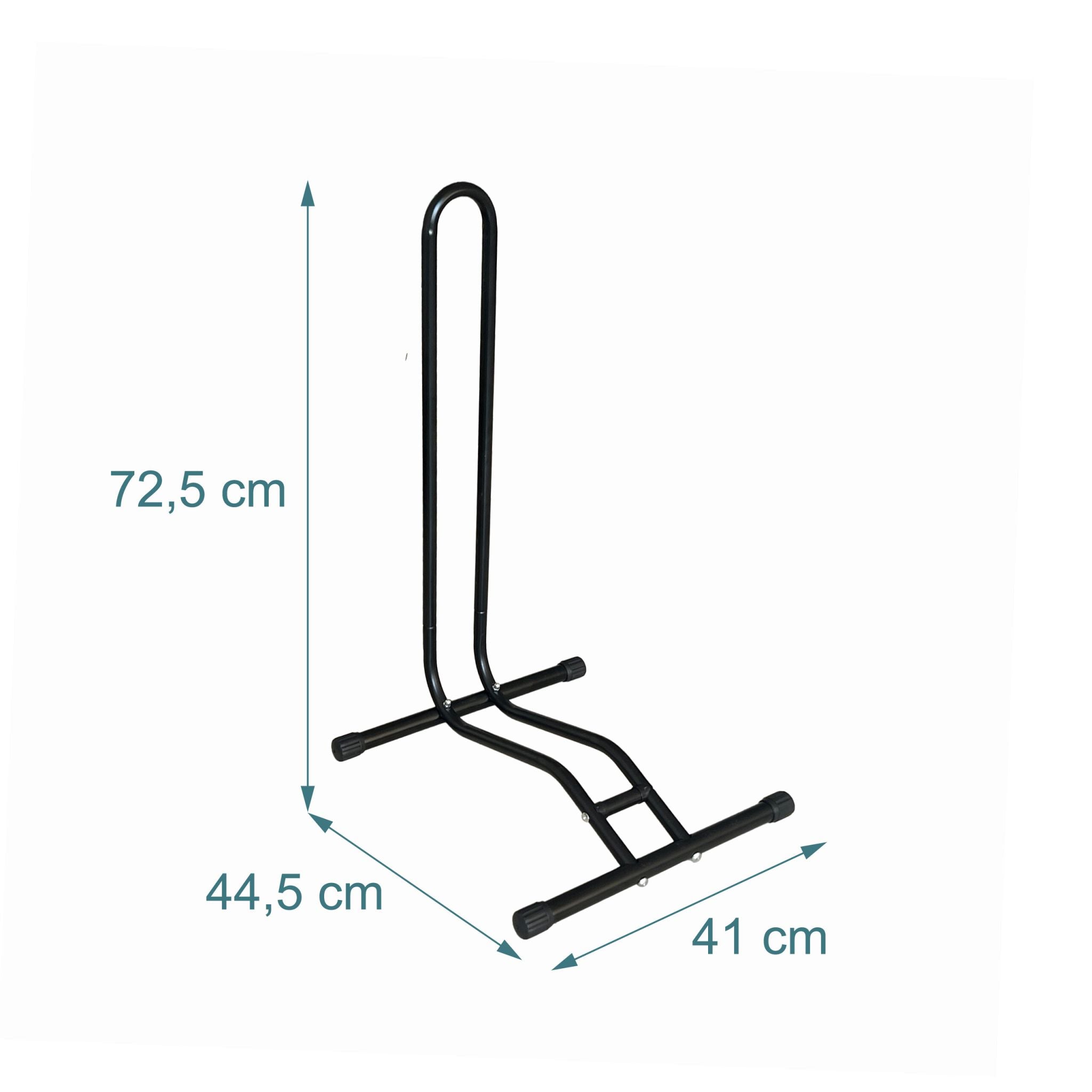 Fahrradständer bis 29 Zoll Schwarz von Relaxdays