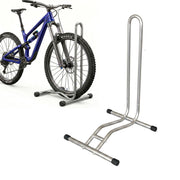 Fahrradständer bis 29 Zoll Schwarz-Silber von Relaxdays