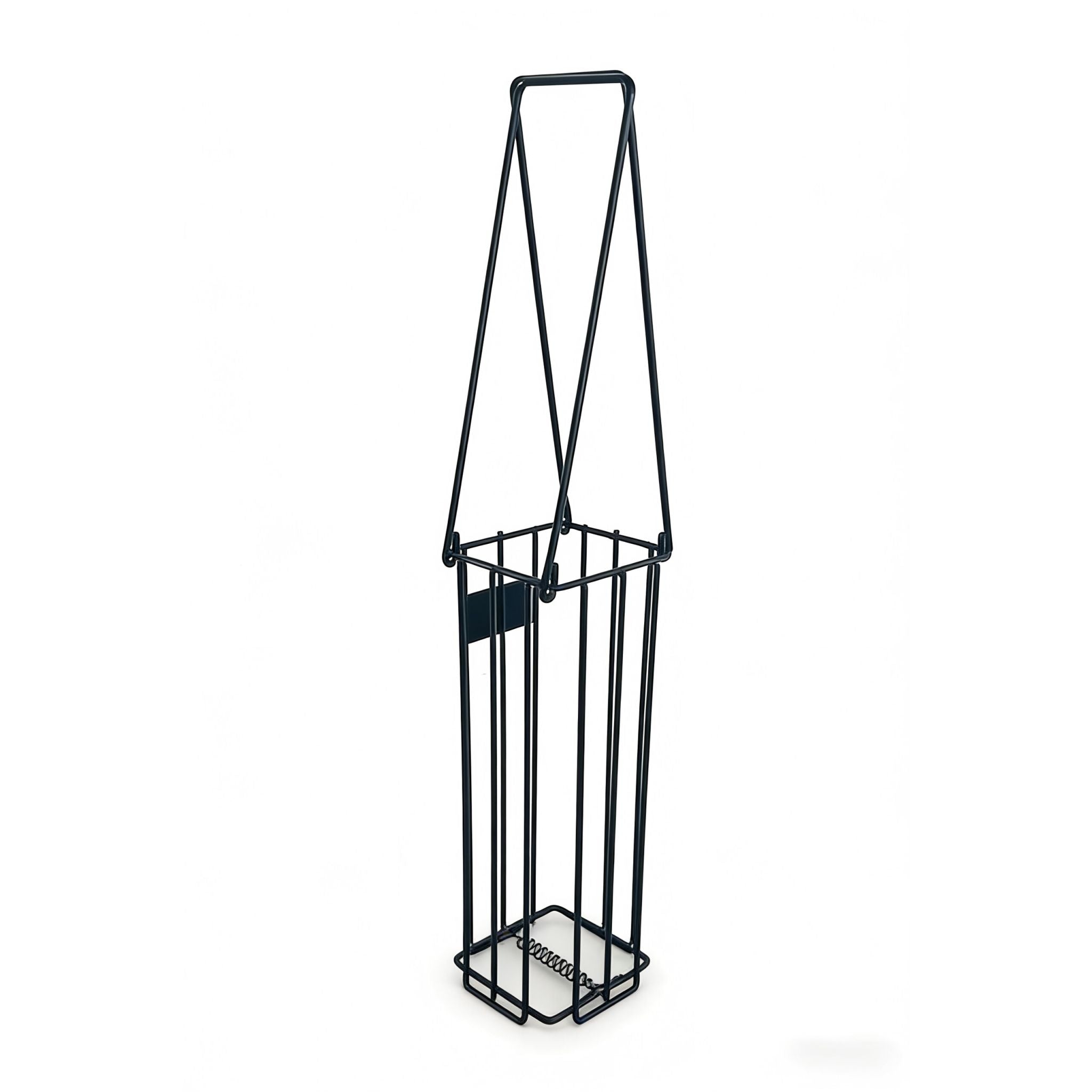 Tennis Korb Metall Schwarz von Relaxdays