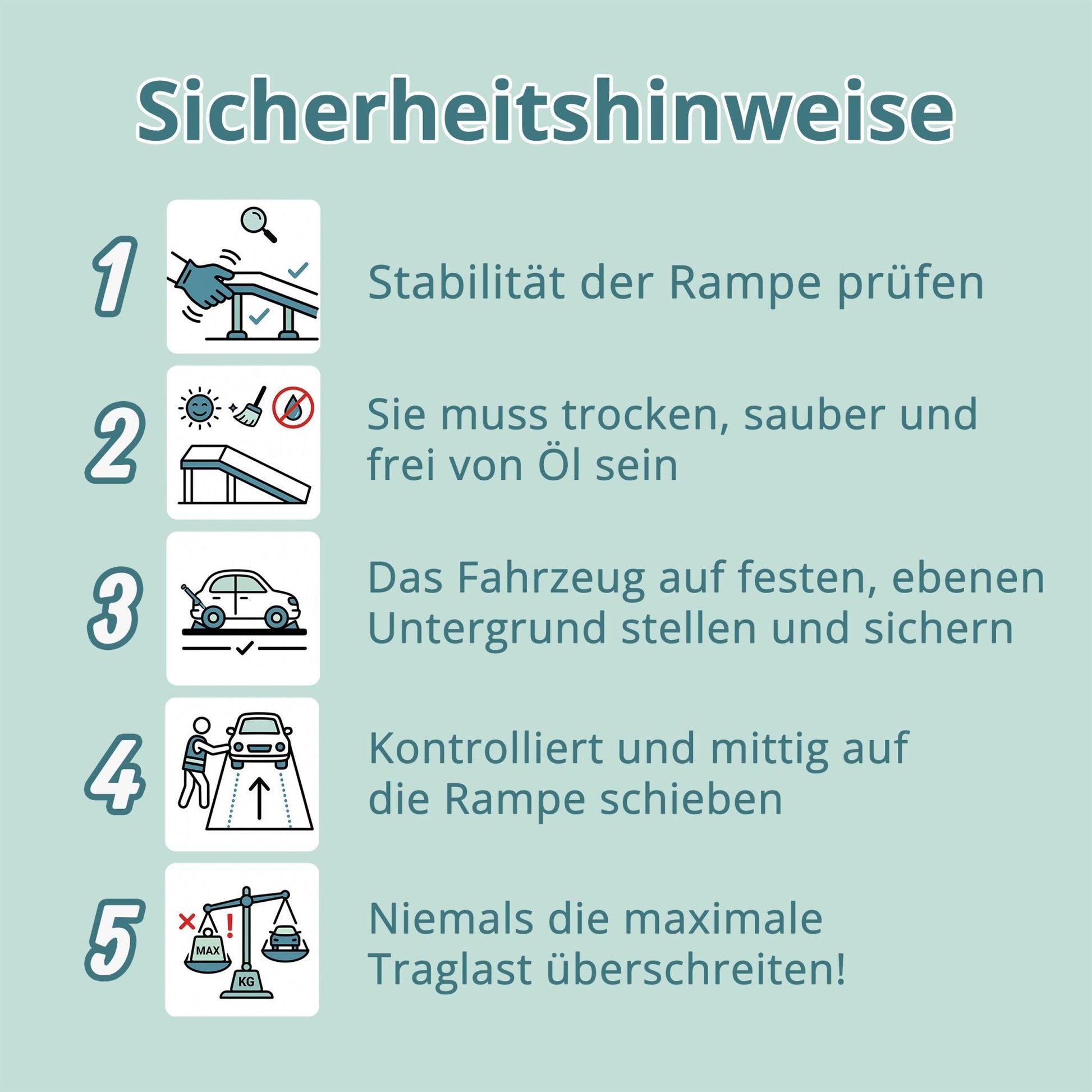 Auffahrrampe Motorrad 2er-Set Schwarz-Silber von Relaxdays
