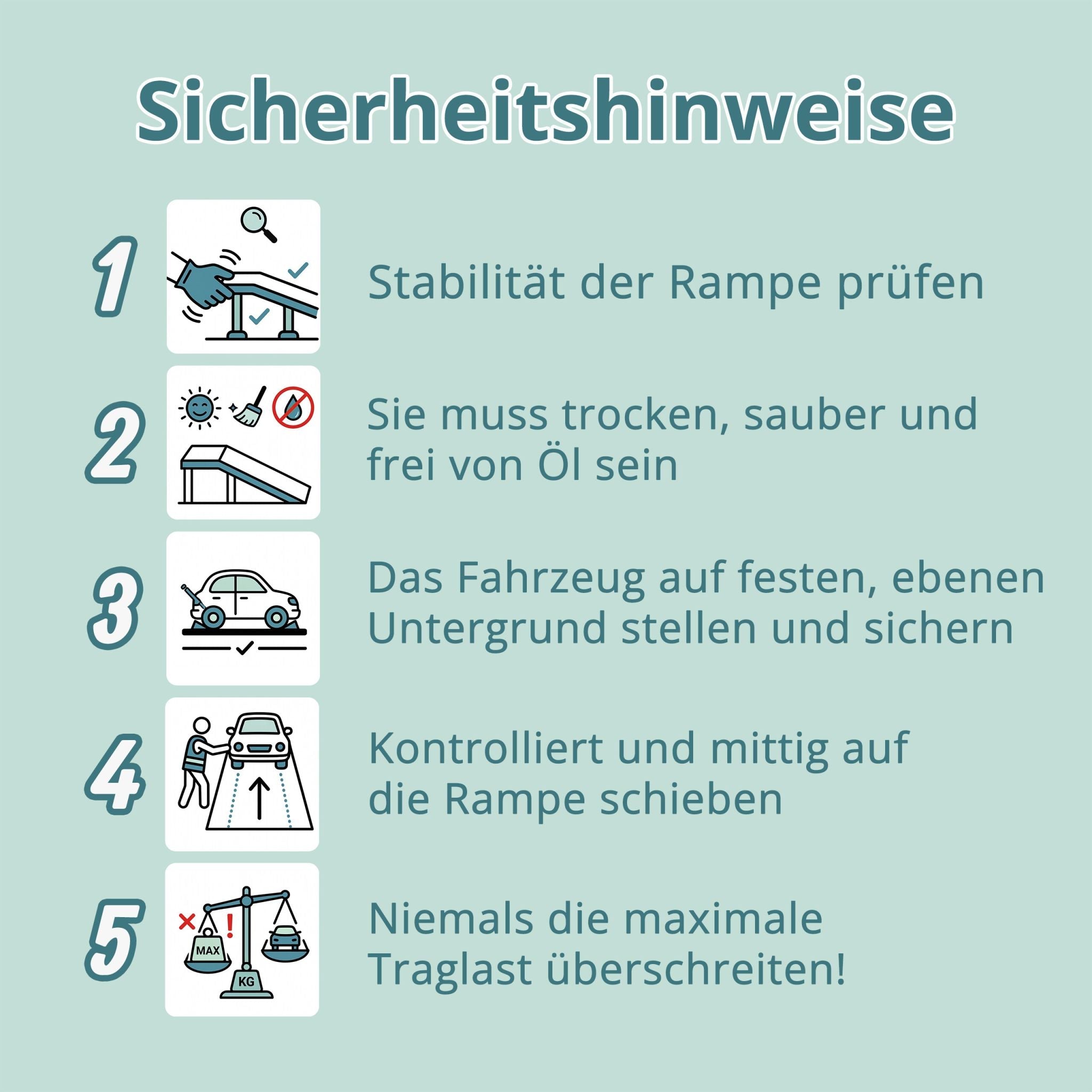 Auffahrrampe Motorrad 2er-Set Schwarz-Silber von Relaxdays