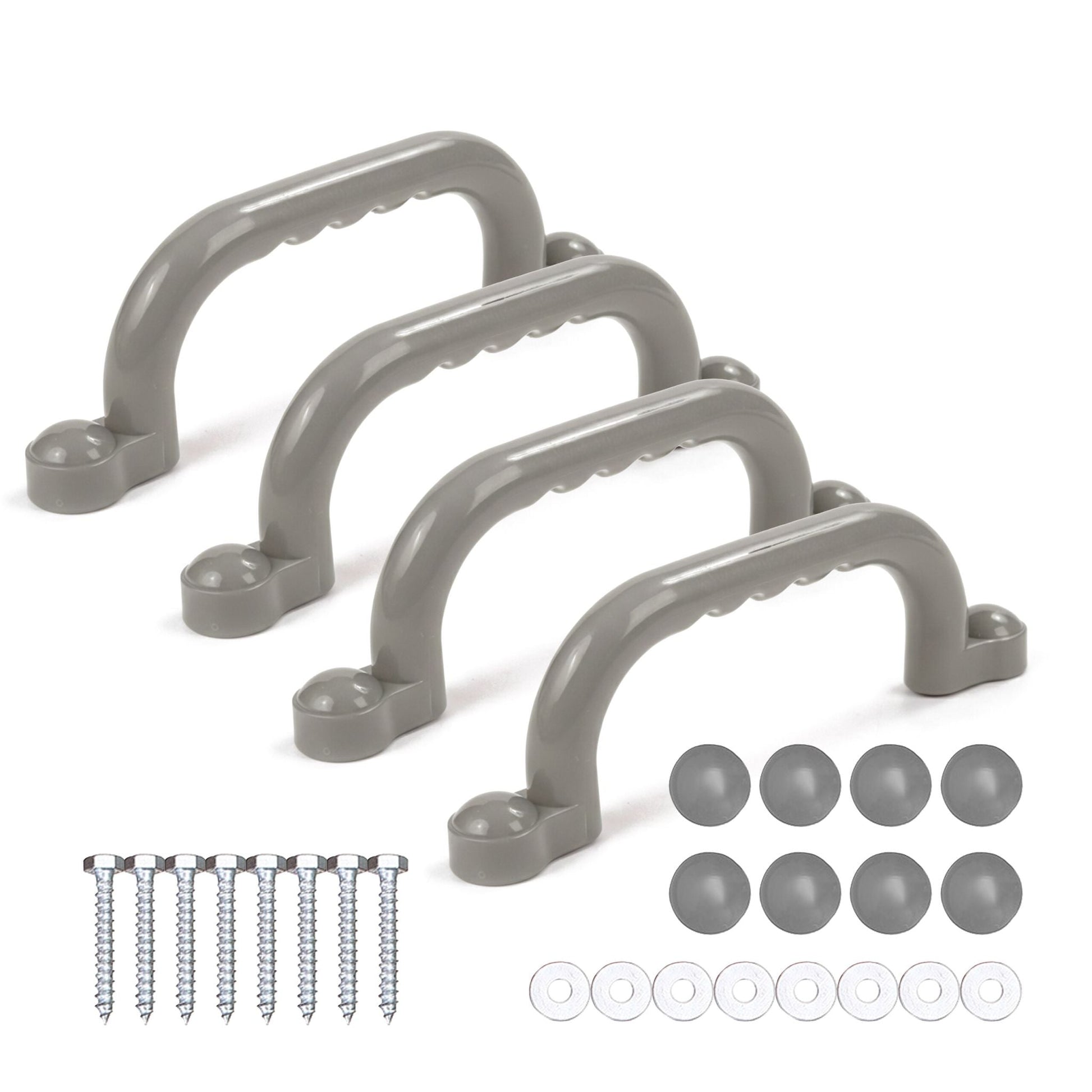 Klettergerüst-Griffe Set Grau von Relaxdays