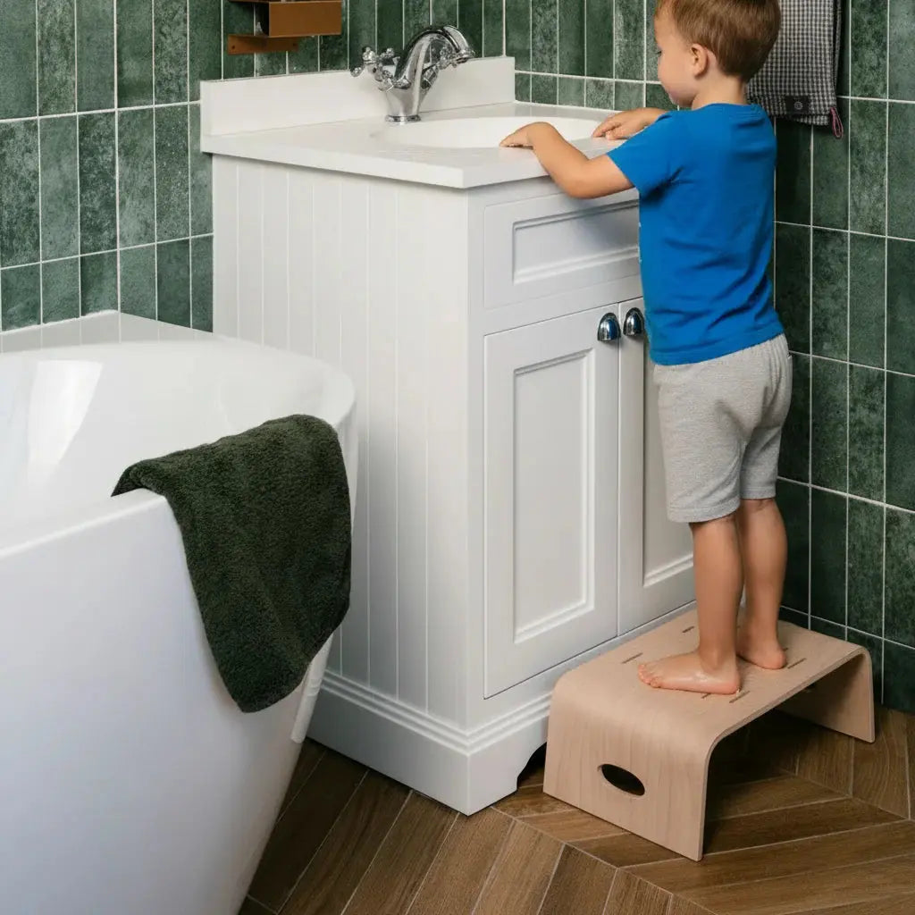 Toilettenhocker Höhe 9 cm von Well Care