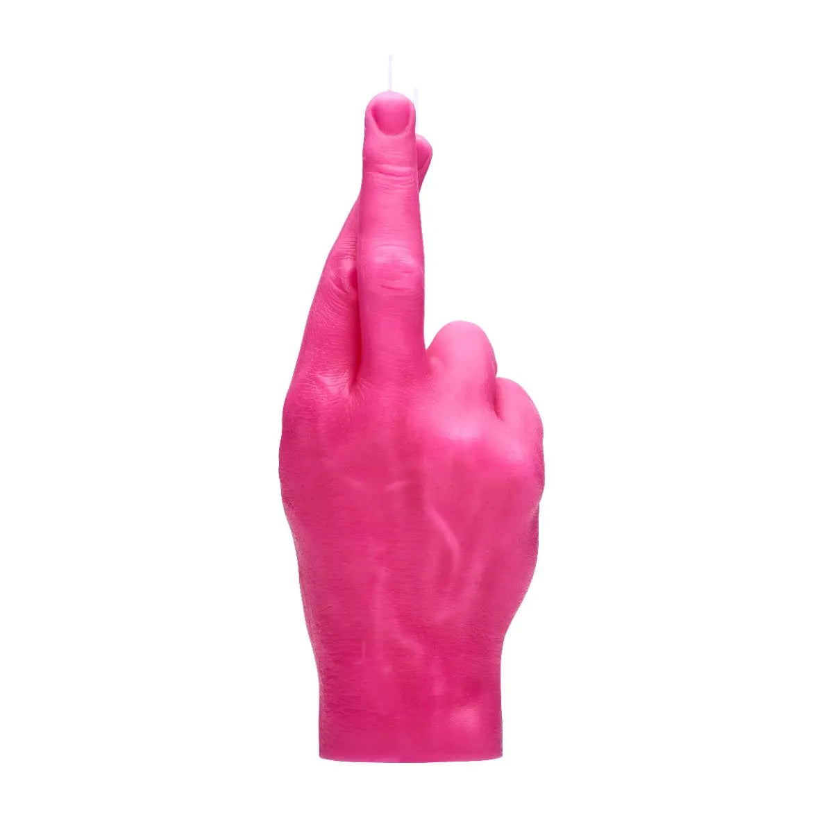 Crossed Fingers Rot von Candle Hand