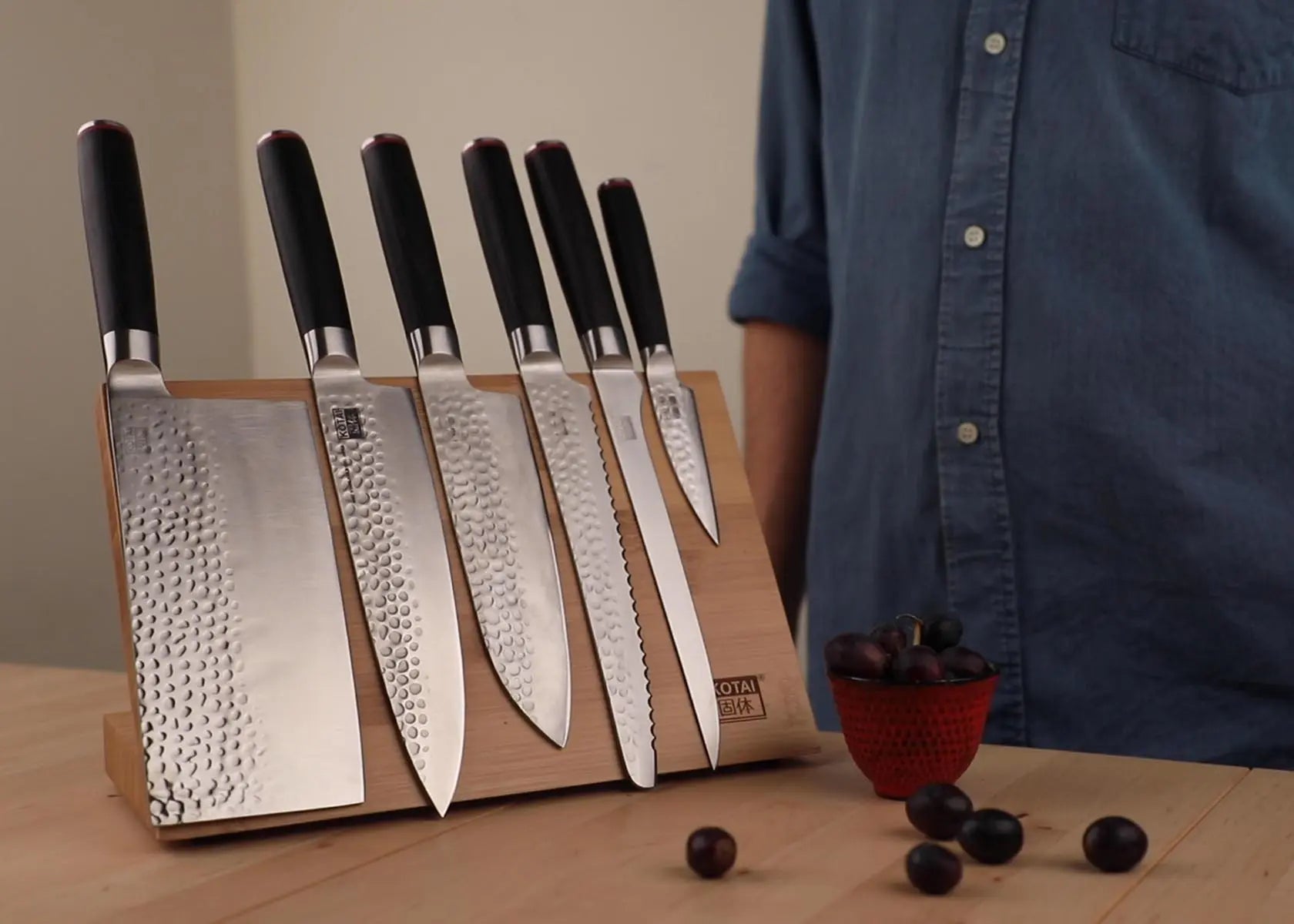 Messerhalter Bambus von KOTAI