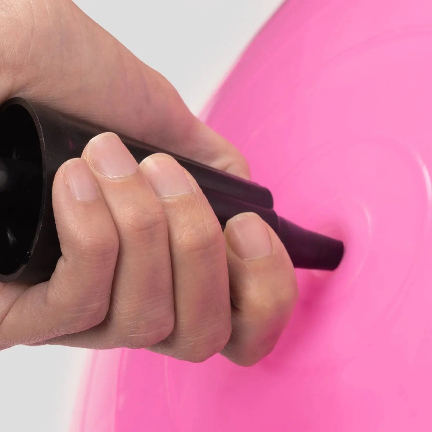 Gymnastikball Mit Luftpumpe Pink von Phoenix Fitness