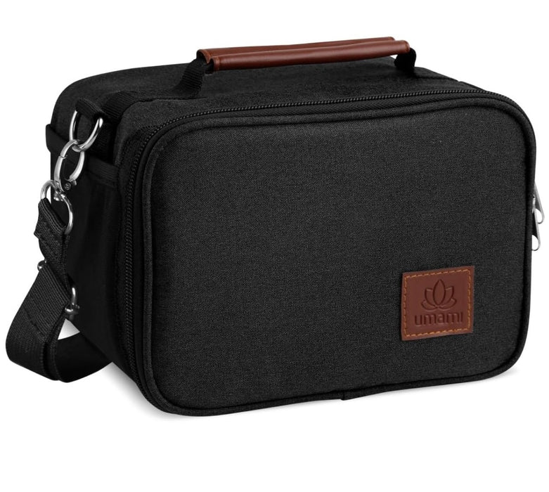 Insulated Lunch Bag Black von Umami