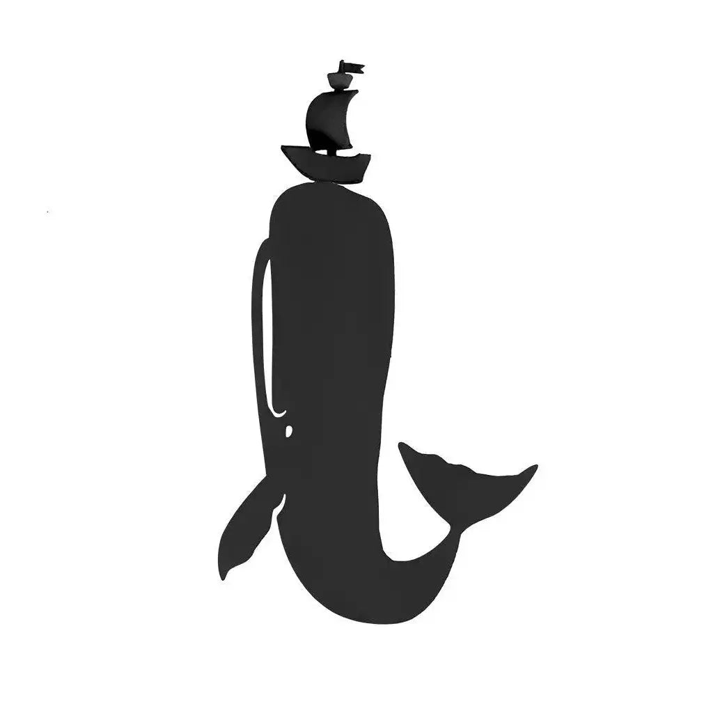 Lesezeichen Moby Dick Schwarz Polyester von Balvi