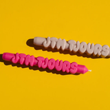 Kerze Taper candle JTM TJOURS Pink von Taper Candles