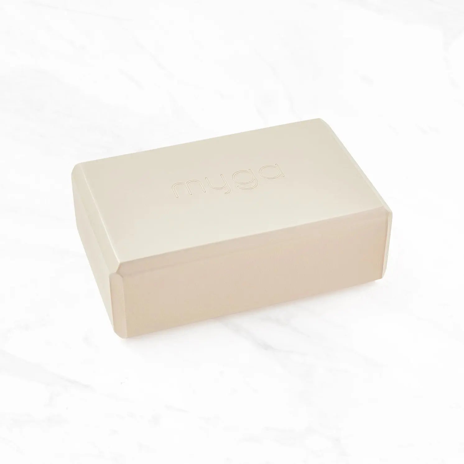 Yogablock Schaumstoff Sand von Myga