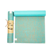Yogamatte Jute Rutschfest Aqua von Myga