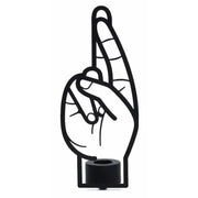 Kerzenständer Crossed Fingers von Candle Hand