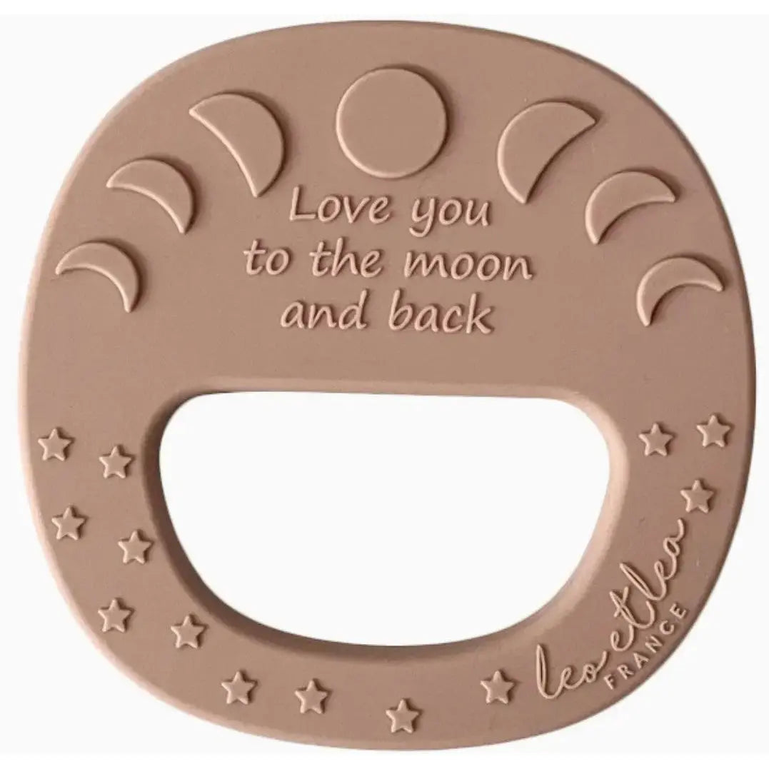 Mond Beissring Silikon Montessori Hellrosa von Leo et Lea