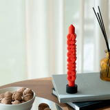 Kerze Taper candle CONGRATS Orange von Taper Candles