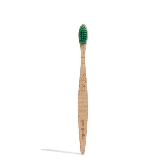 Zahnbürste aus Buchenholz Mittel von Georganics