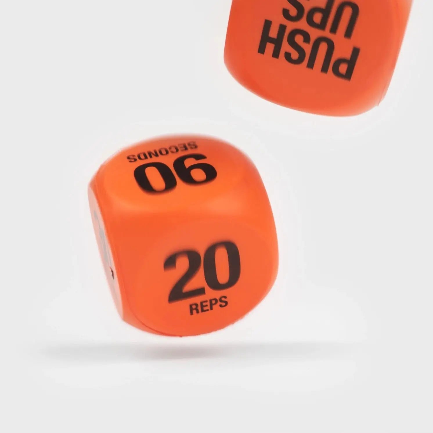 Fitness Übungswürfel 2 Stück Orange von Phoenix Fitness