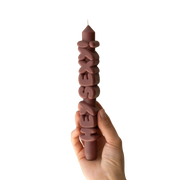 Kerze Taper candle HEY SEXY! Mocha von Taper Candles