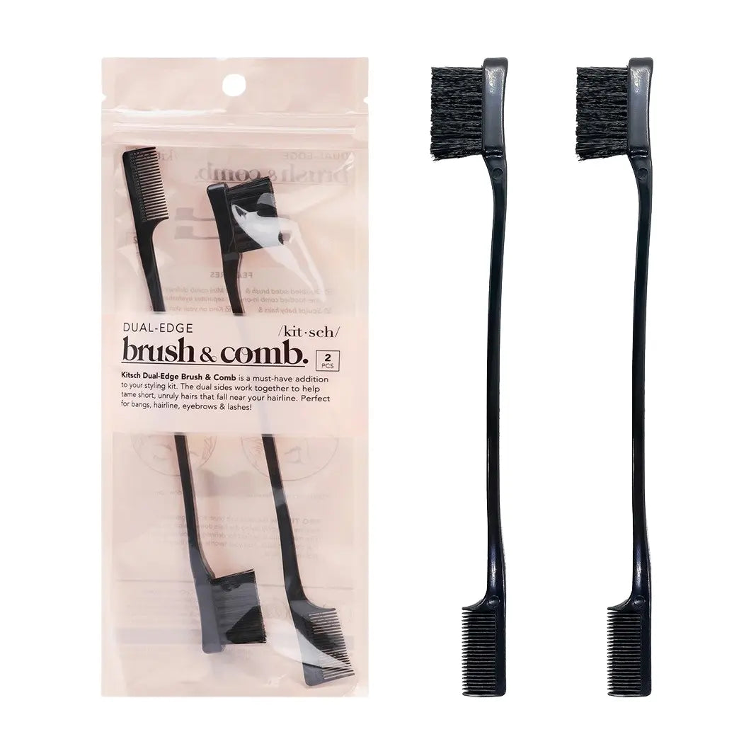 Kantenbürste und Kamm 2er Set von Kitsch