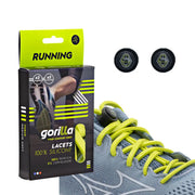 Elastische Schnürsenkel Flexibel Ohne Binden Silikon Running & Joggen Limonengrün von guteszeug.ch
