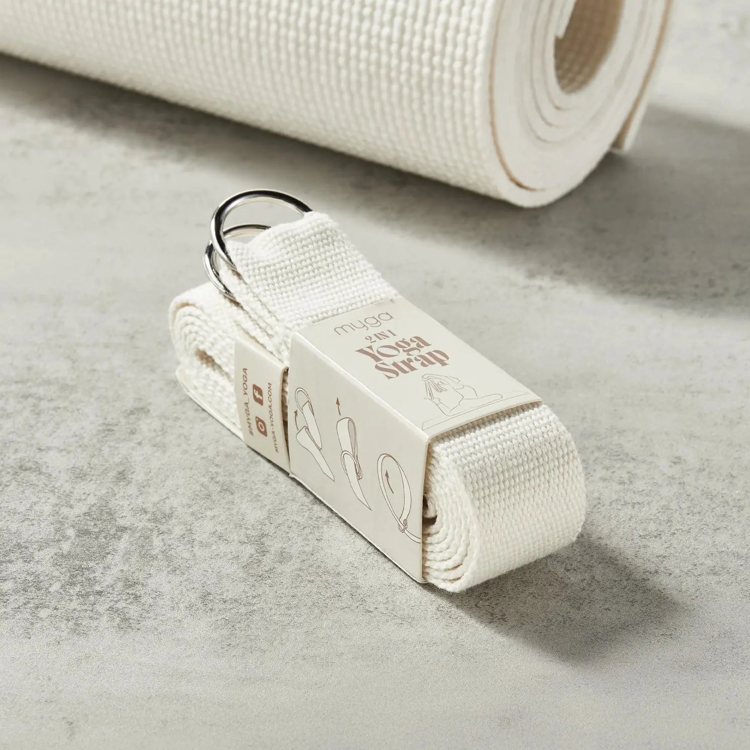 2-in-1 Yogagurt &Tragegurt Cream von Myga