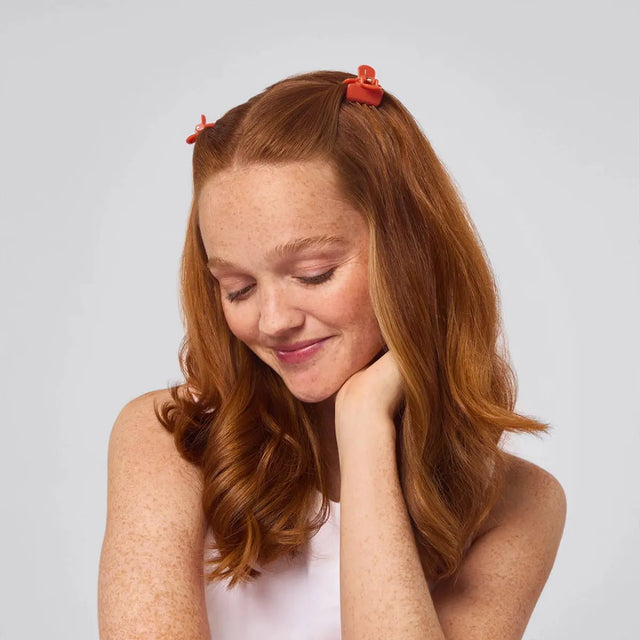 Mini Haarklammern Kirschblüte 8er Set von Kitsch