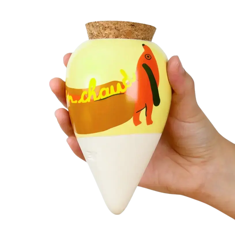 Bewässerungskegel Olla Hot Dog von Charlotte Janvier von Pepin