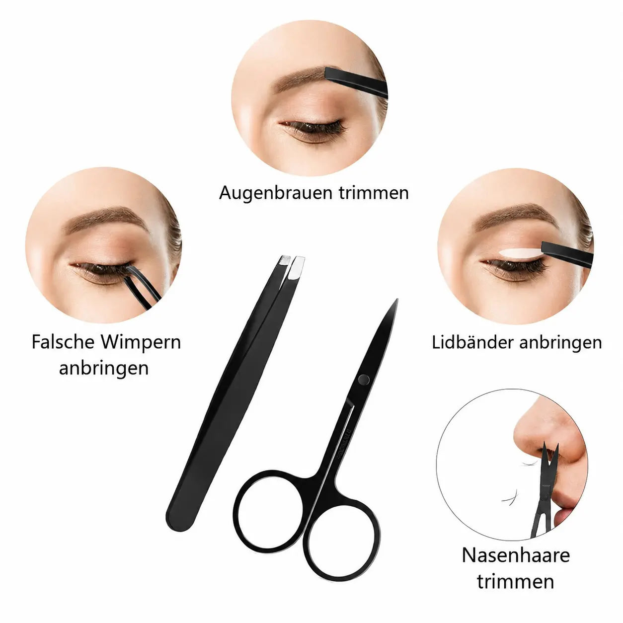 Augenbrauen Set 5-Teilig von Paloma Beauties