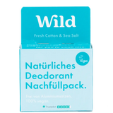 Deodorant Refill Fresh Cotton & Sea Salt von Wild