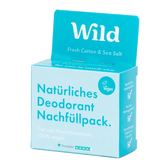 Deodorant Refill Fresh Cotton & Sea Salt von Wild