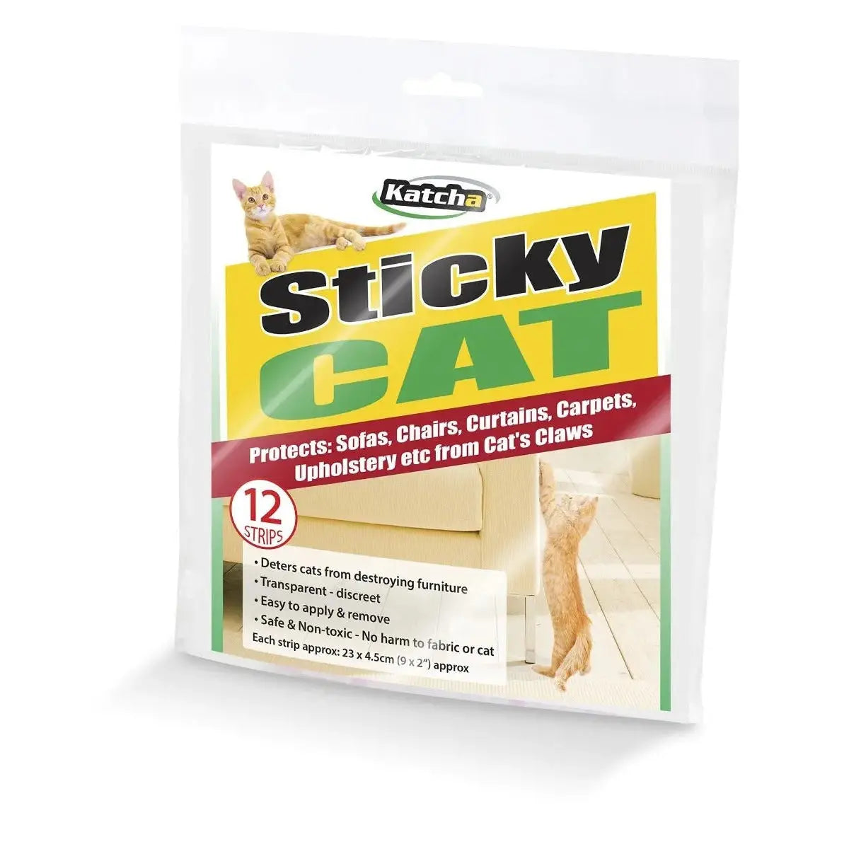 Sticky Cat Antikratz-Streifen 24er-Pack von Katcha