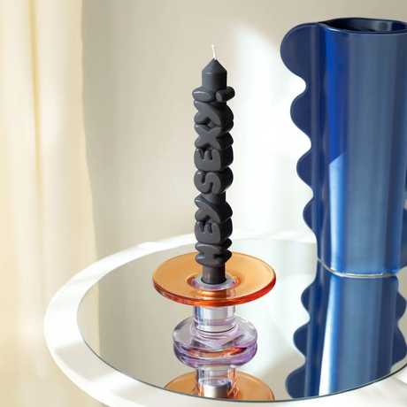 Kerze Taper candle HEY SEXY! schwarz von Taper Candles