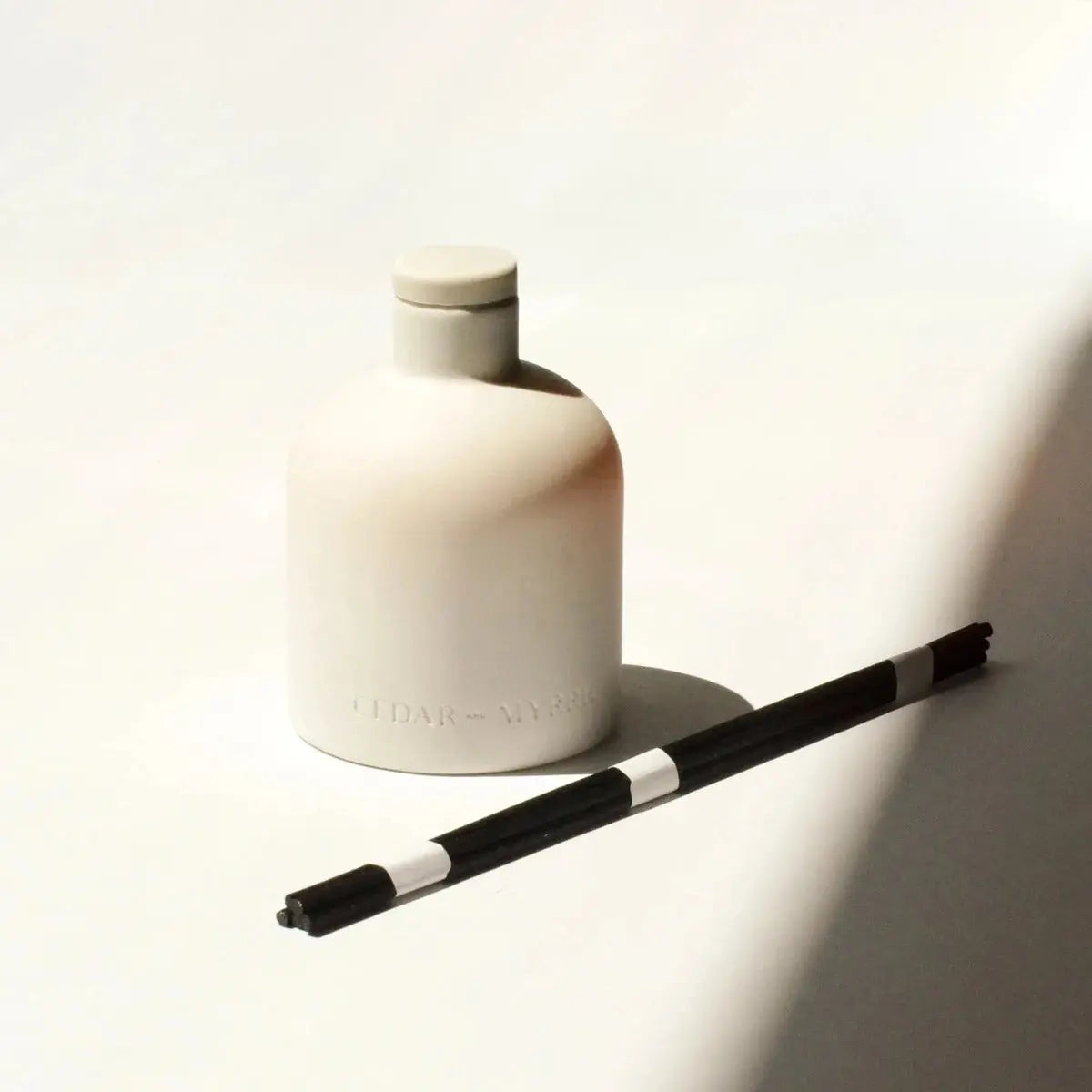 Raumduft Diffuser mit Keramikflasche Palo Santo von Cedar and Myrrh