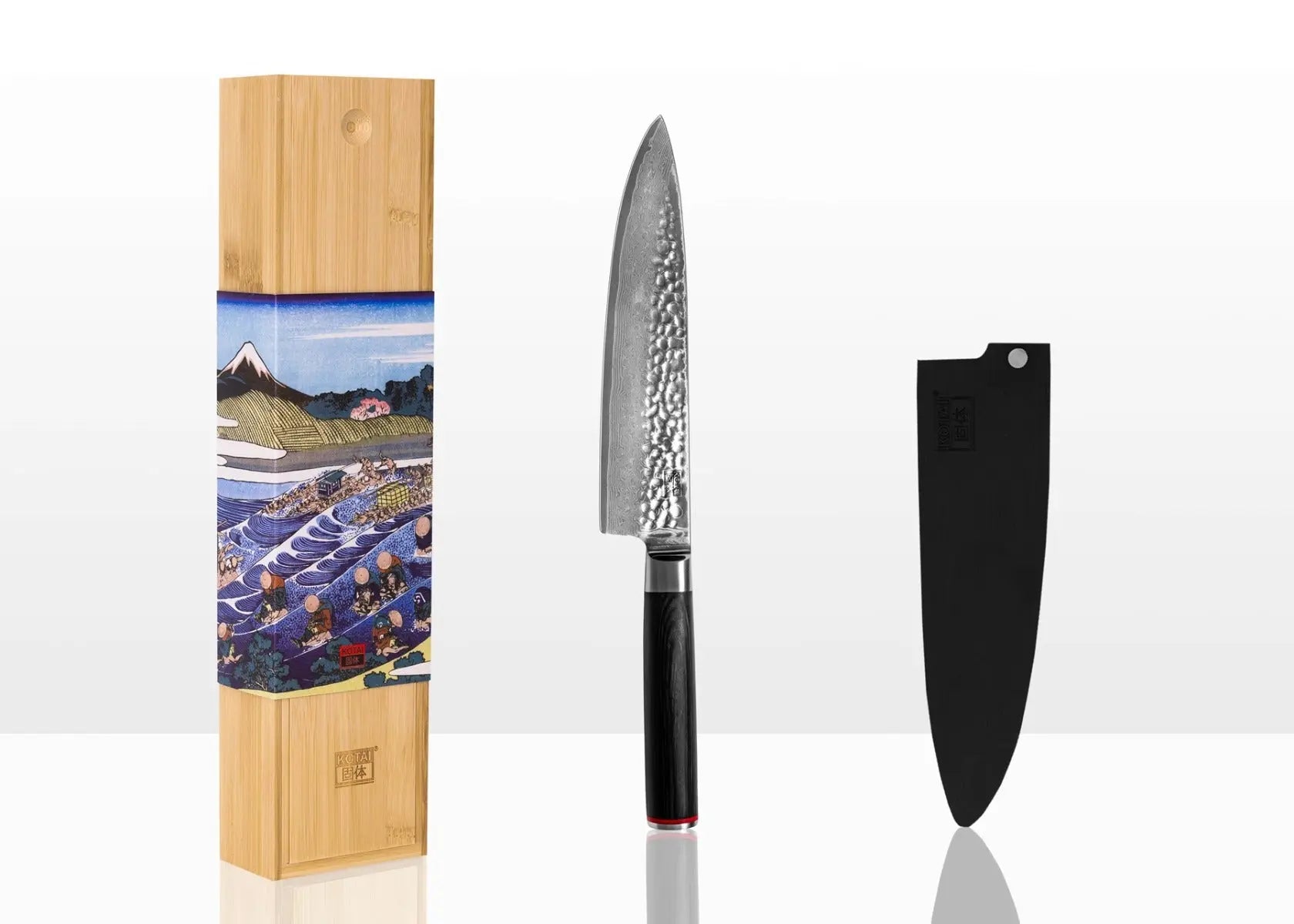 Gyuto Kochmesser Damas Pakka von KOTAI
