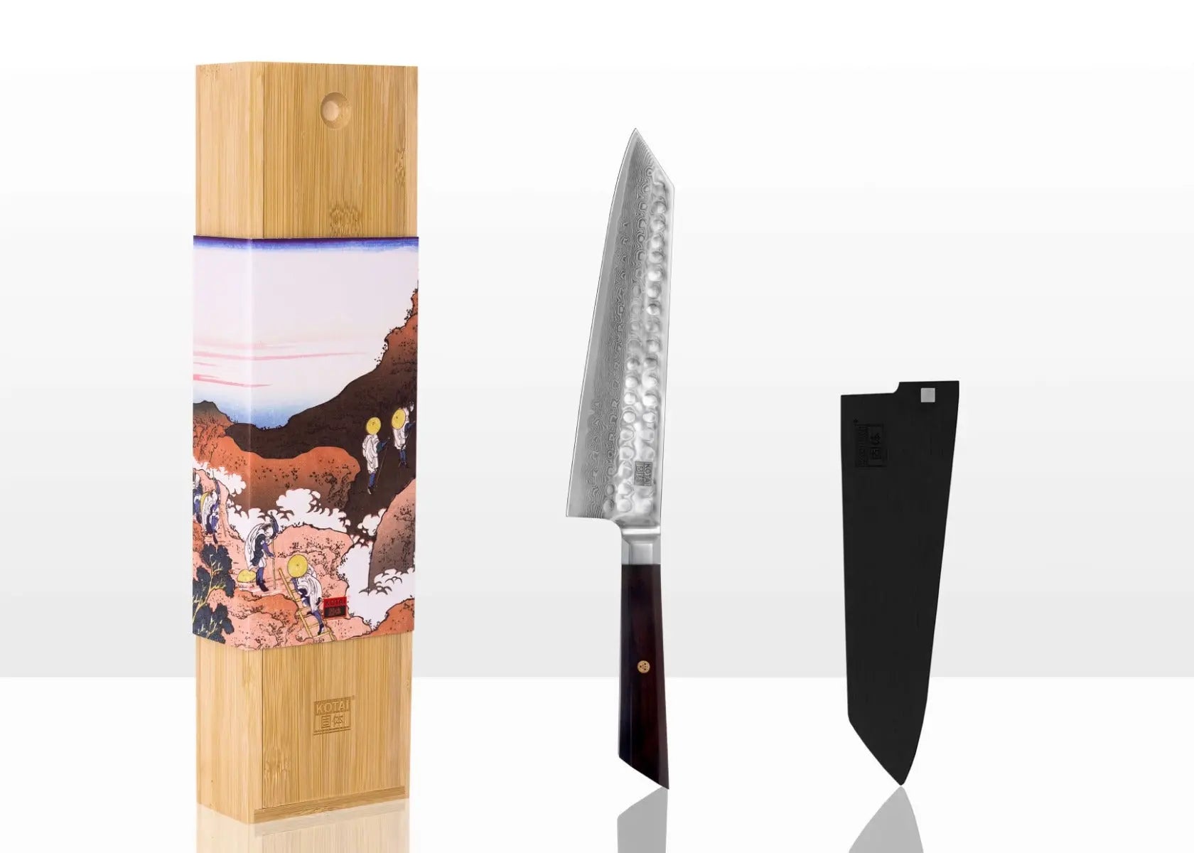 Kiritsuke Kochmesser Damas Pakka von KOTAI