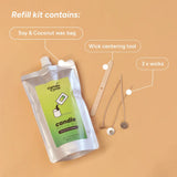 Refill 330 ml Duft Woody von ChattyCandles