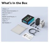 Fahrradpumpe AS2Max Elektrisch Mini Kompressor Akku von Cycplus