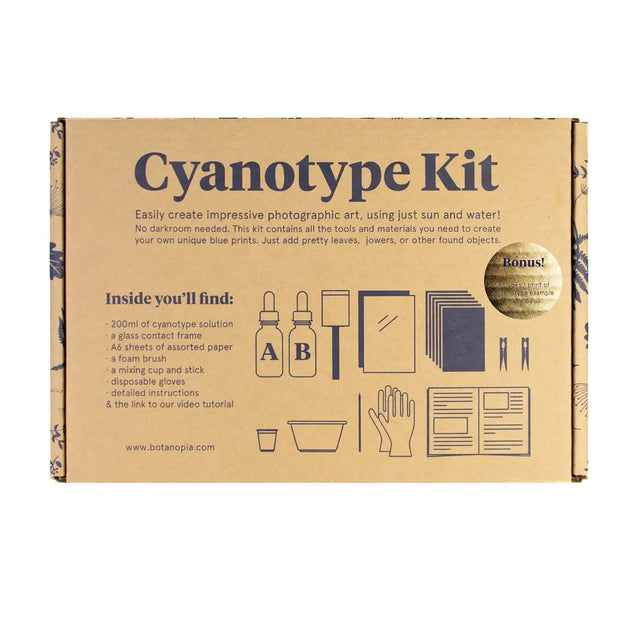 Cyanotype DIY Komplettset von Botanopia