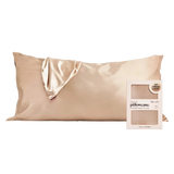 Satin Kissenbezug King Champagne von Kitsch