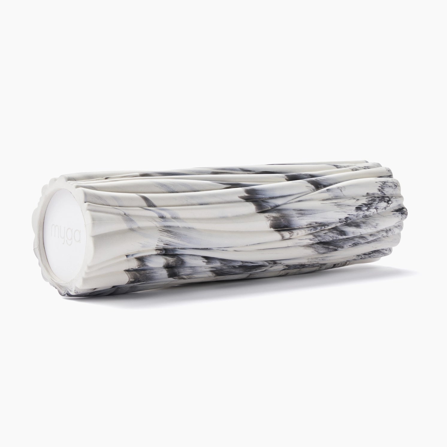 Faszienrolle Wave Roller Schwarz-Weiss von Phoenix Fitness