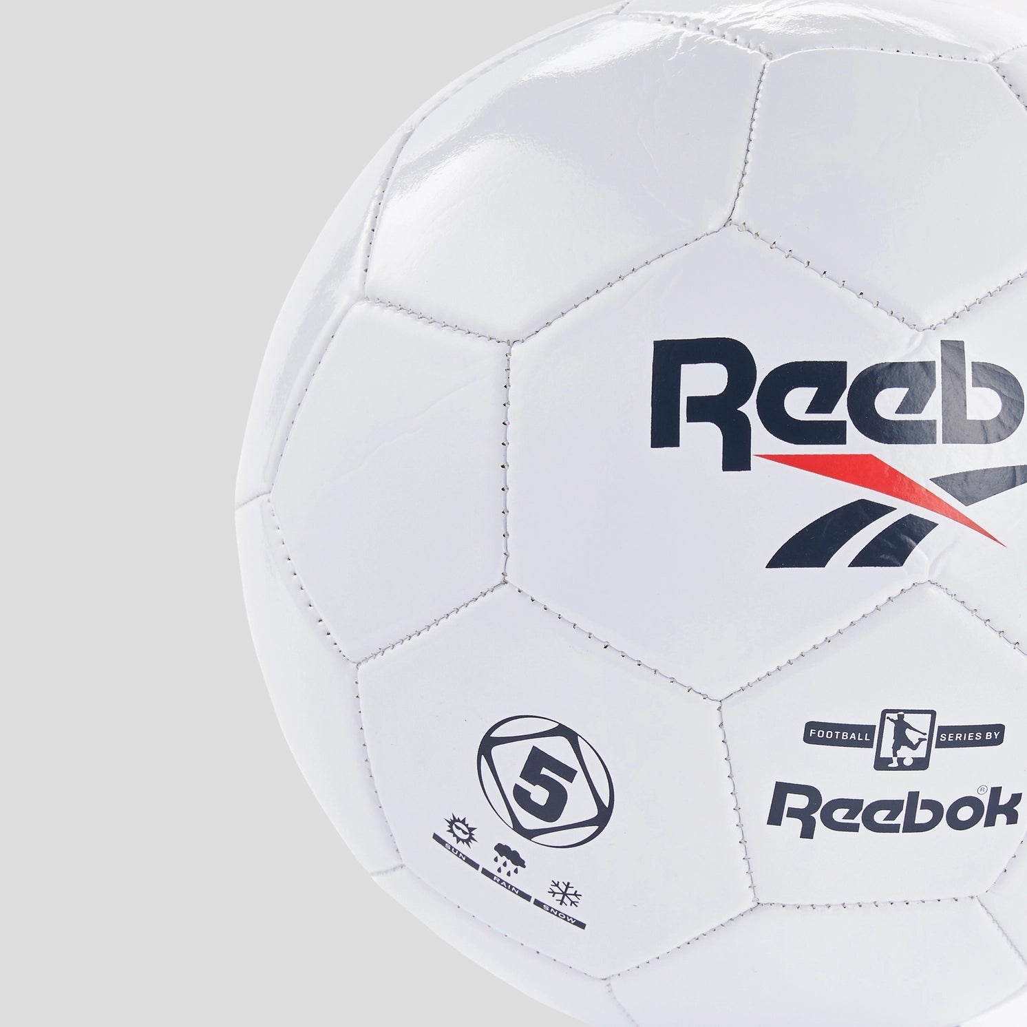 Fussball Reebok Gröss 5 Weiss von Phoenix Fitness
