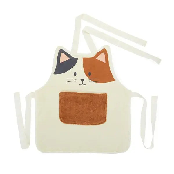 Kinderschürze Katze 50cm Polyester von guteszeug.ch