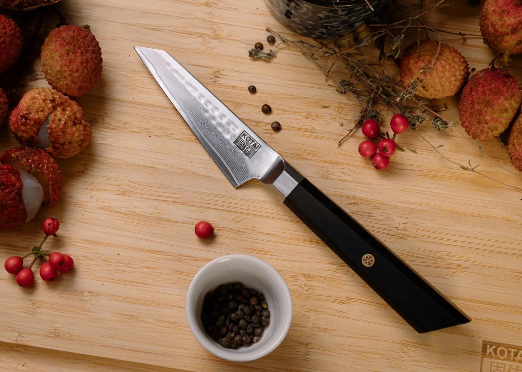 Gemüsemesser Damas Bunka von KOTAI