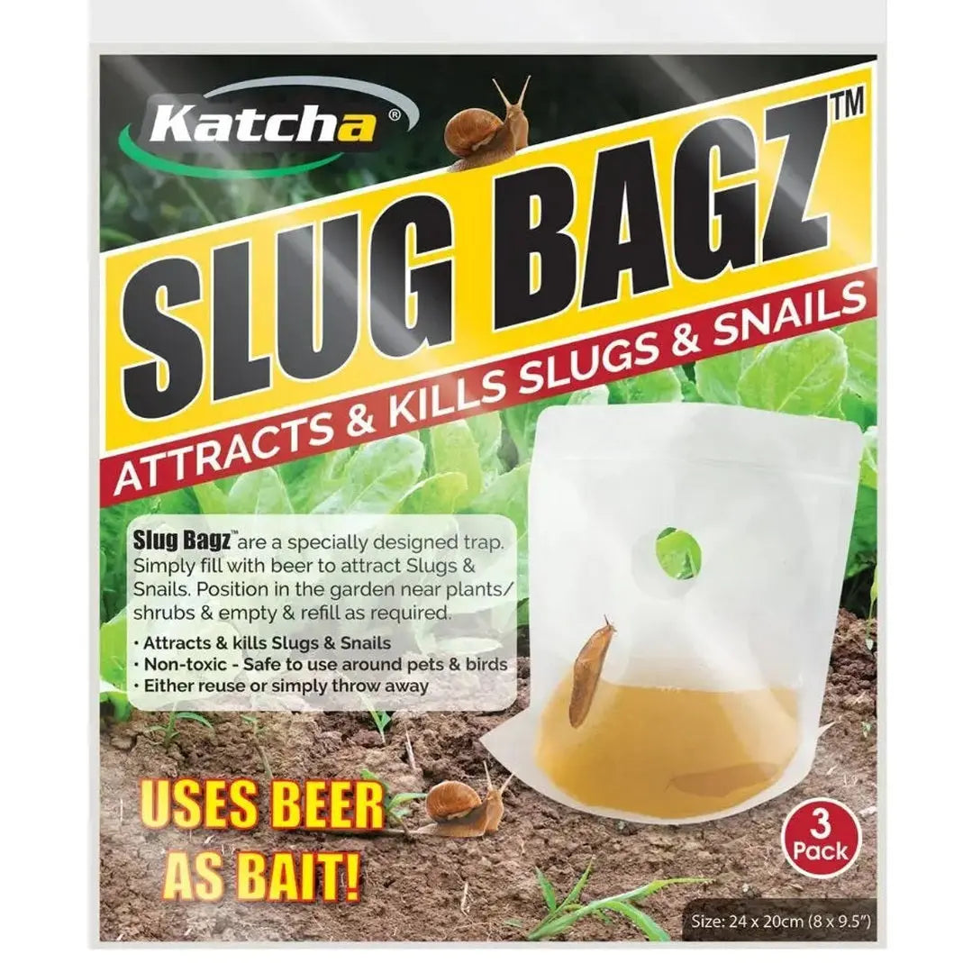 Wiederverwendbare Schneckenfalle Slug Bagz 3er Pack von Katcha